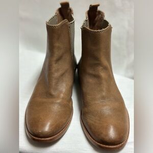 Frye Anna Chelsea Boots Leather Ankle Boots - Ash 6.5M